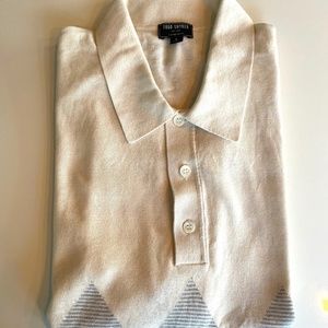 Todd Snyder Silk Cotton Polo Shirt L